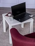 Стол журнальный Энкель, 50x50x45 см, белый | изображение 1