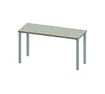 Центральный склад - ИНГАР стол письменный ИКЕА / IKEA 2/ТТ 140x75x55, дуб беленый/белый | изображение 2