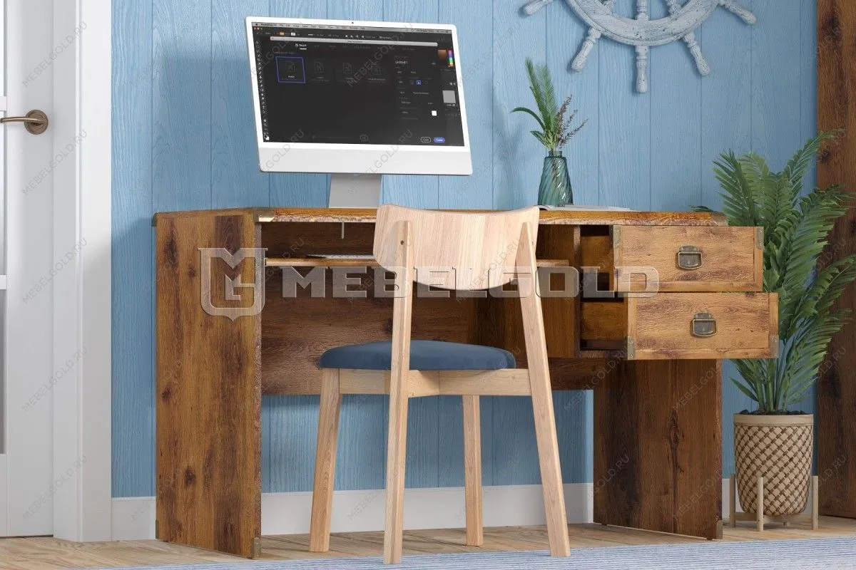 Стол письменный Индиана JBIU2S дуб саттер | изображение 3