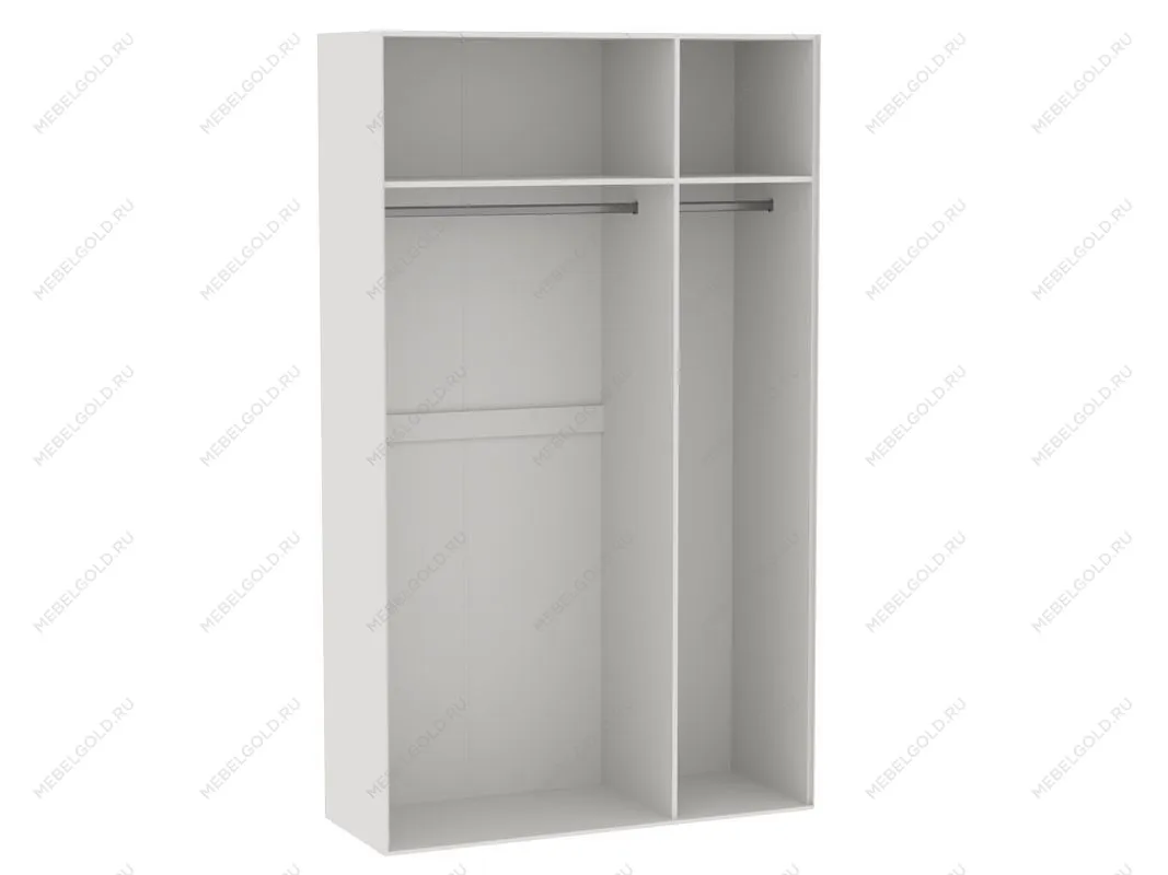 Шкаф 3-дверный с зеркальными дверями, Аврора (1362*522*2304) Дуб Мария/Кашемир | изображение 1