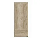 БРИМНЭС / СИРИУС Шкаф ИКЕА / IKEA для одежды 2 двери и 1 ящик сонома | изображение 1