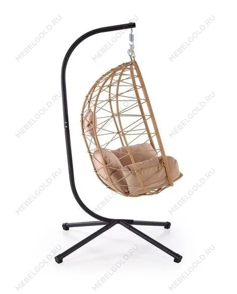 Кресло садовое Halmar SNAKE (натуральный/бежевый) | изображение 1