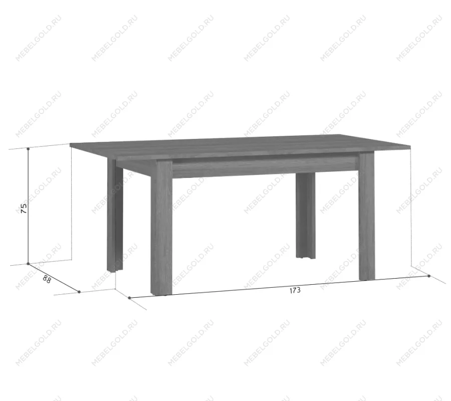 Стол Када STO 130/170 | изображение 1