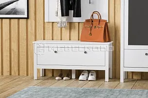 Обувница Ева (Хельга) KOM1K/90 белый
