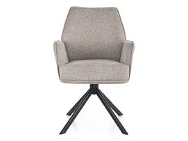 Стул кухонный Signal HUGO Brego 31 (светло-бежевый/черный)