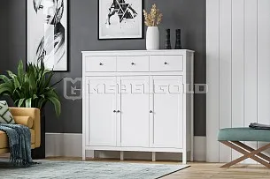 Тумба Ева (Хельга) KOM3D3S белый