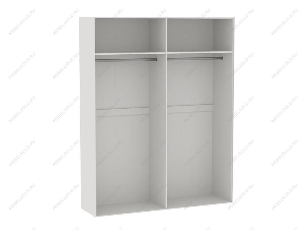 Шкаф 4-дверный (без дверей), Аврора (1812*522*2304) Дуб Мария/Кашемир, 12715