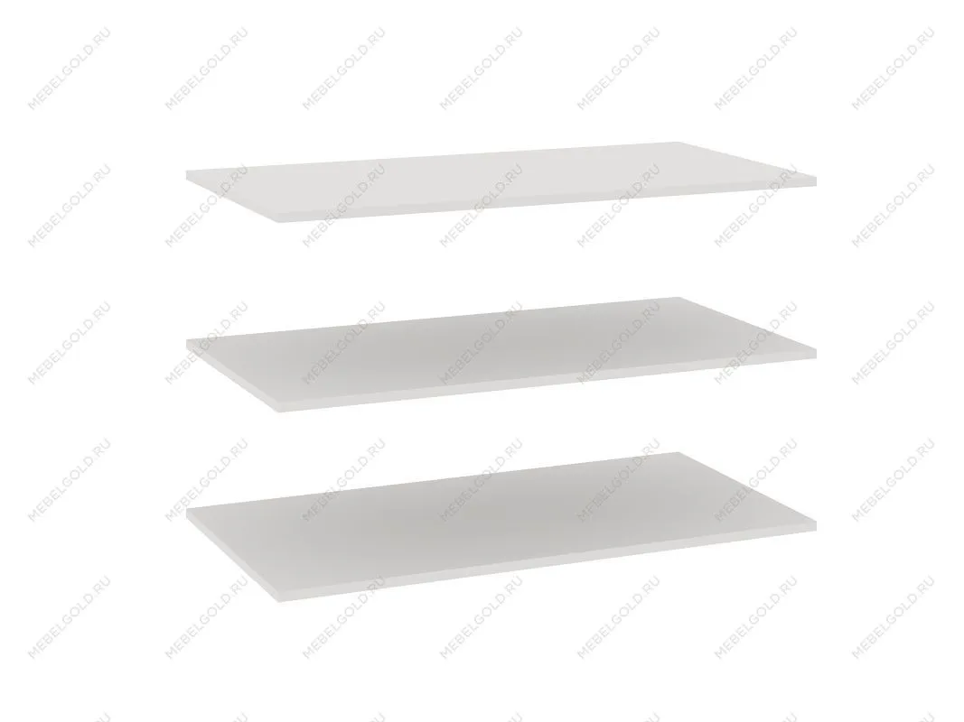 Доп. полки в шкаф угловой, Аврора (943*490*16) Дуб Мария/Кашемир, 12727