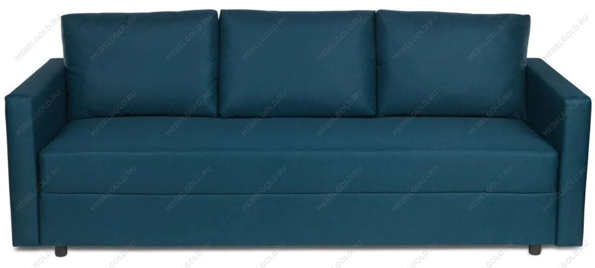 Диван-кровать ВАЛО, 227х101х78 см, сине-зеленый | изображение 4