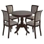 Стол Эгина-2 (Темный орех/шпон дуб) Тип 2 | изображение 1