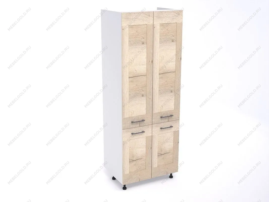 Пенал П-2, Дублин (800*570*2166) Дуб галифакс белый, 21670