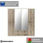 Шкаф платяной Коен SZF4D2S ясень снежный | изображение 1