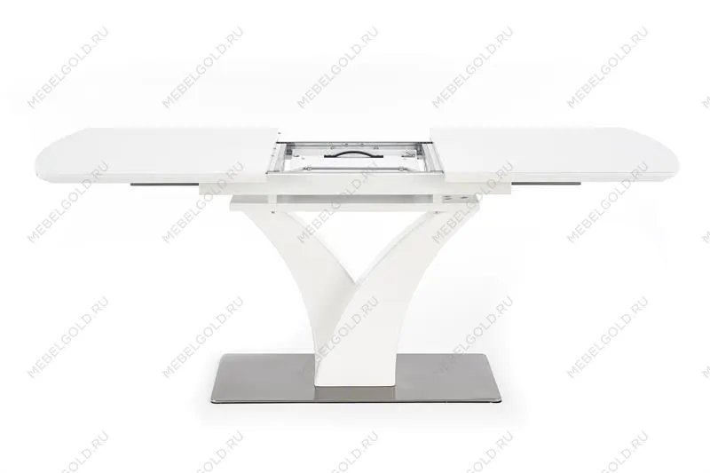 Стол обеденный Halmar PALERMO, раскладной (белый матовый) | изображение 2