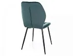 Стул кухонный Signal RICK Velvet Bluvel 78 (темно-зеленый/черный) | изображение 3