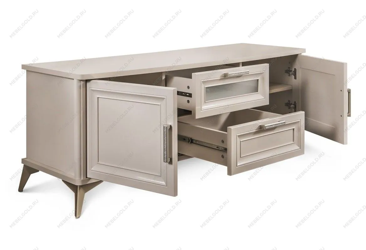 Тумба Нонна бежевый глянец | изображение 1