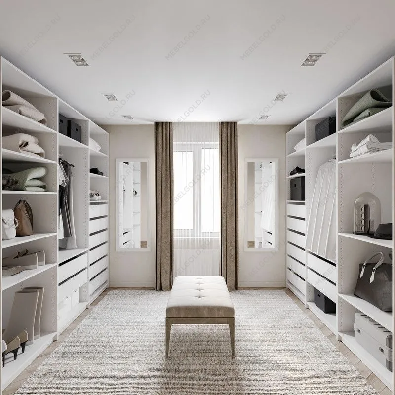 Полка МАКС в однодверный шкаф, ДСП, цвет белый | изображение 4