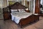 Кровать Джоконда 160х200 см корень дуба глянец - Выставка м. Марьина роща | изображение 4