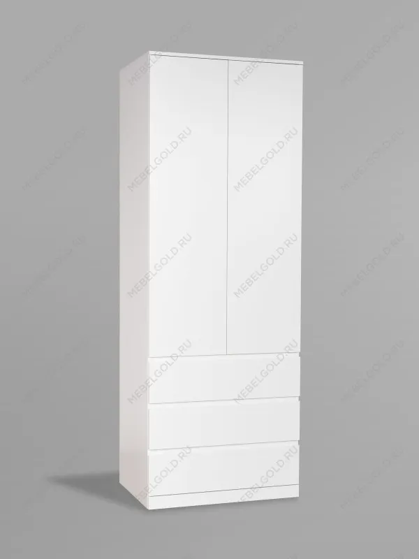 Шкаф распашной Варма СТОР, 80х57х222 см, белый | изображение 9