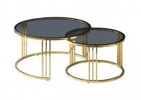 Дымчатый/золотой