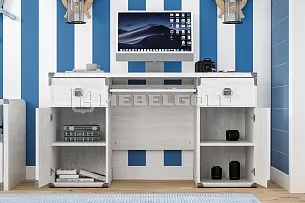 Стол письменный Индиана JBIU2D2S сосна каньон