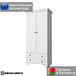 Шкаф 2-створчатый Тиффани 2DG2S белый | изображение 1