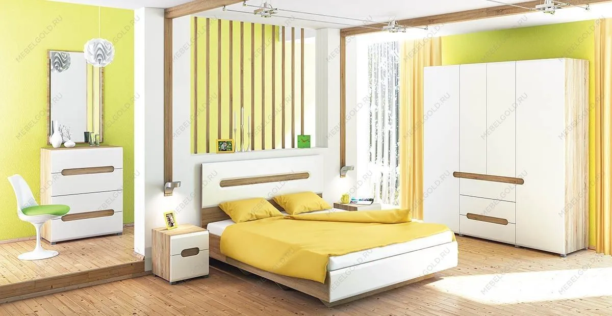 Четырехдверный шкаф для одежды Леонардо МН-026-09 | изображение 3