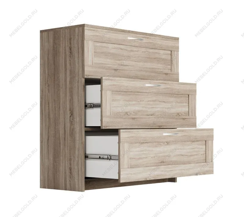 BRIMNES / СИРИУС комод ИКЕА / IKEA 3 ящика сонома | изображение 2