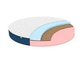 Матрас Раунд 20 микс кокос Диаметр 200