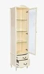 Шкаф-витрина Джульетта (дуб шампань) | изображение 1