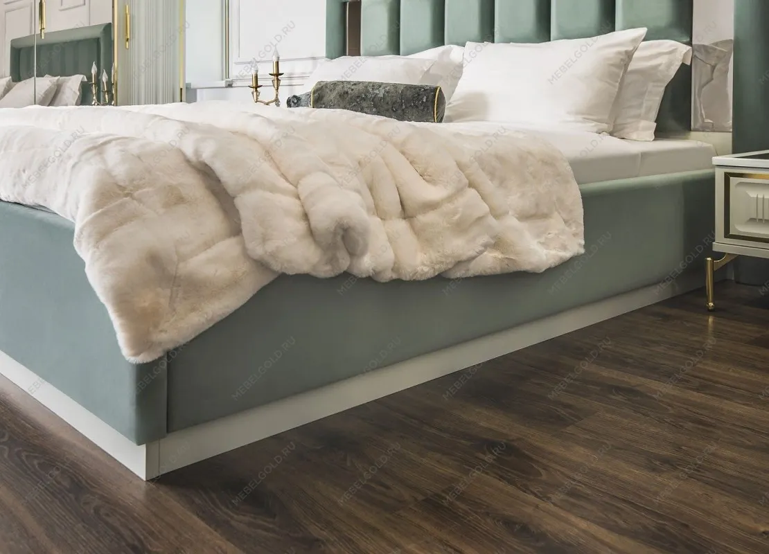 Кровать Замира 180x200 см оливковый | изображение 9