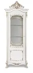 Витрина Флоренция 1-ств. белый глянец | изображение 1