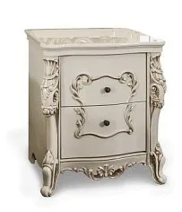 м. Марьина Роща - Прикроватная тумба Джоконда крем глянец