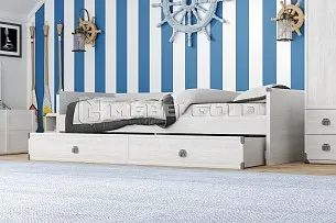 Кровать Индиана JLOZ1S/90 сосна каньон