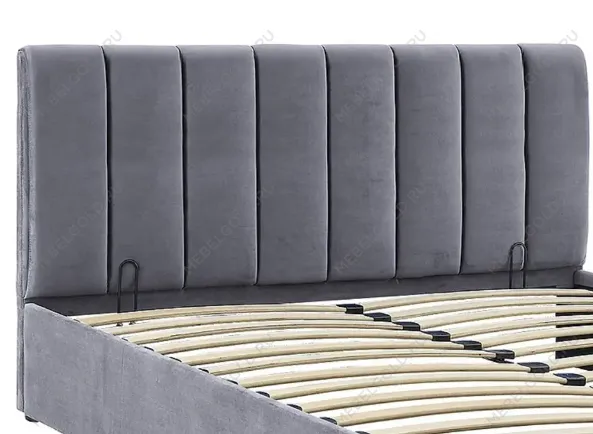 Кровать Signal MONTREAL VELVET (серый) 140/200 | изображение 4