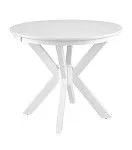 Стол Милан 900 раздвижной (белая эмаль) | изображение 1