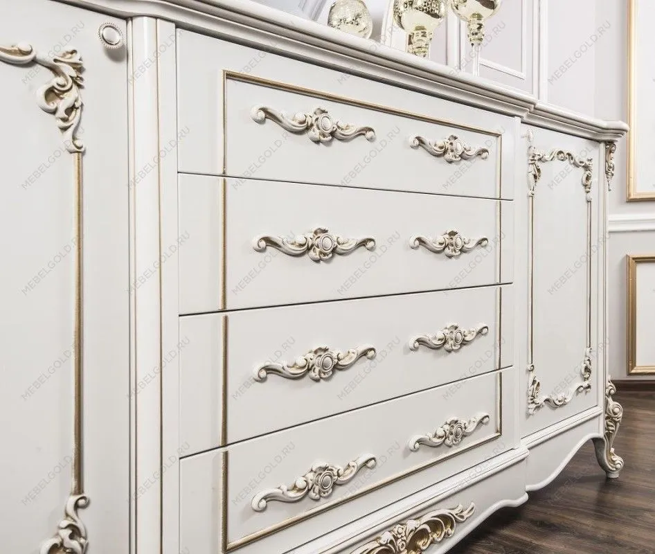 Комод Флоренция белый глянец | изображение 3