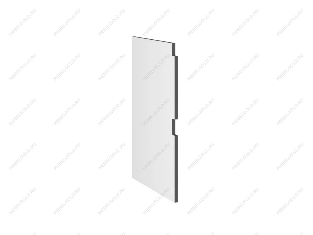 Бок замена правый СЯ, Виста (16*570*720) Экокожа Серый, 26030