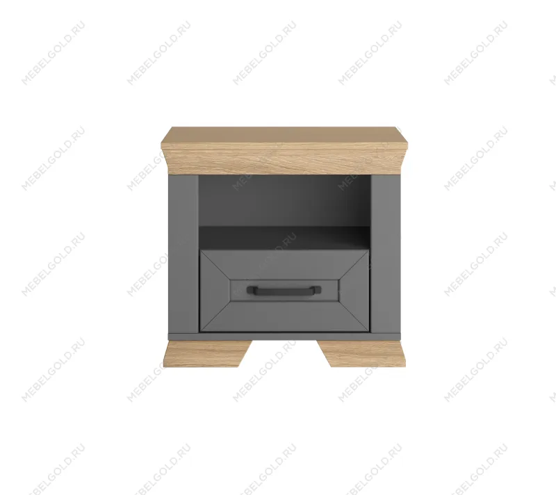 Тумба прикроватная Марсель KOM1S дымчатый алмаз | изображение 1