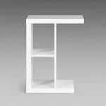 ЛАКК / ЭНКЕЛЬ Приставной стол ИКЕА / IKEA Т, тамбурат, цвет белый | изображение 2