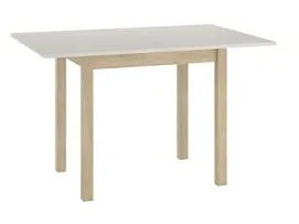 Стол обеденный Signal FLIP 80 раскладной (кашемир/дуб кремона)