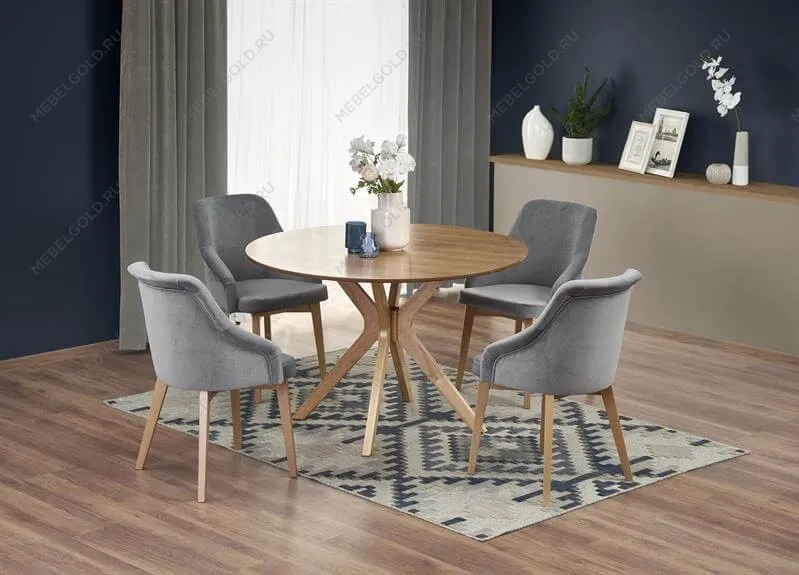 Стол обеденный Halmar NICOLAS (дуб натуральный) | изображение 5