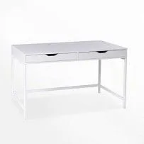 ИНГАР Д 132 стол письменный 132x58x76, белый