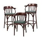 Стул Михаэль мягкий (темный тон, экокожа зеленая) | изображение 8