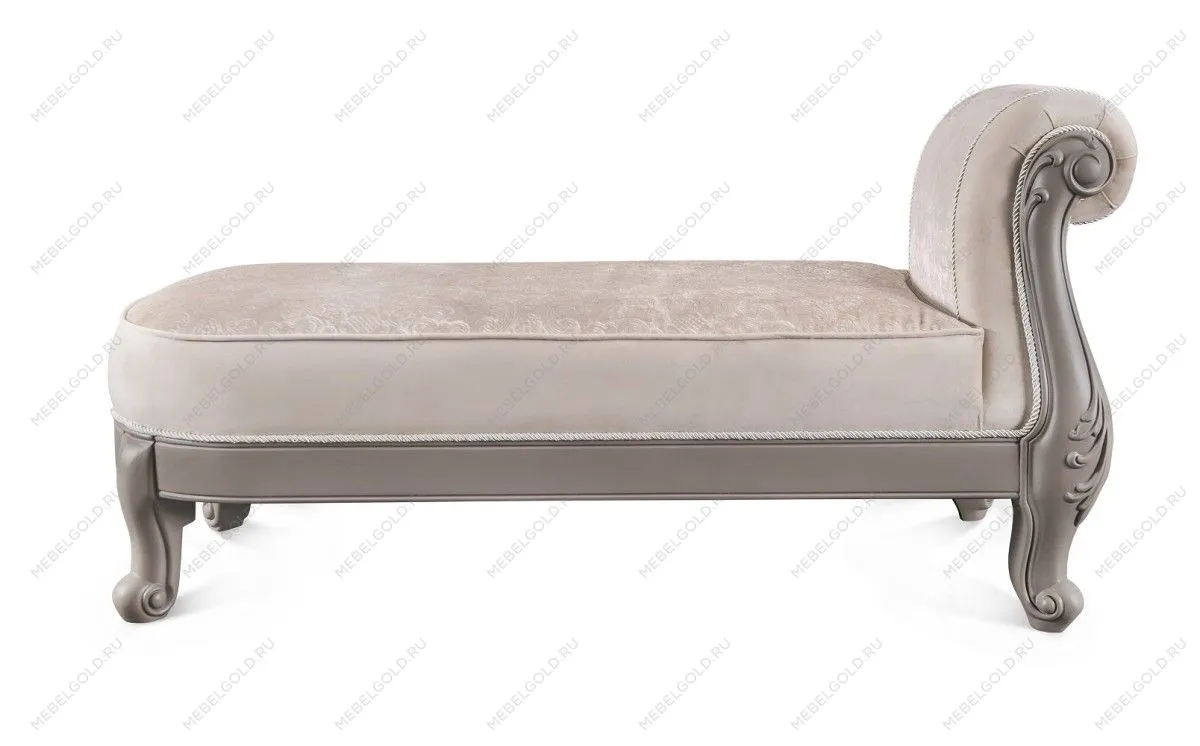 Оттоманка Мокко с одним подлокотниками серый камень | изображение 1