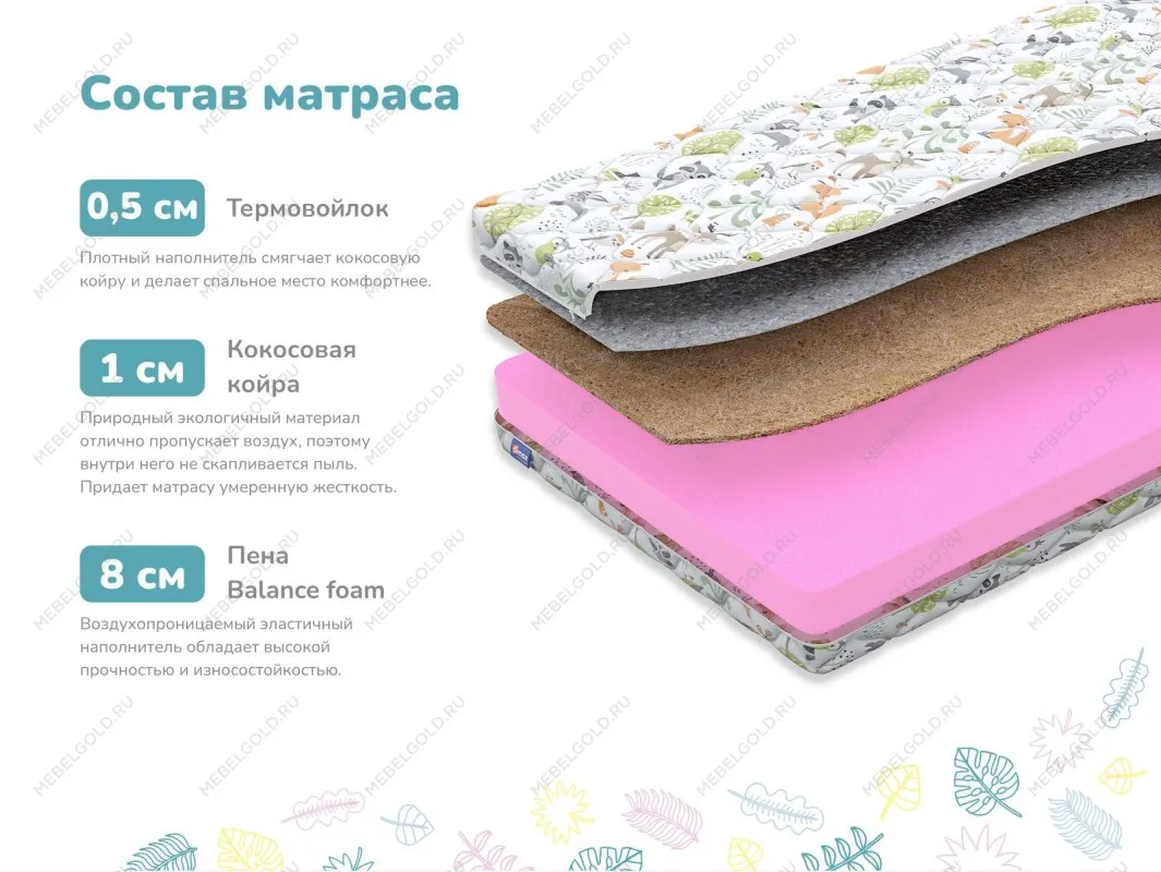 Матрас Сорванец 70х140 | изображение 1