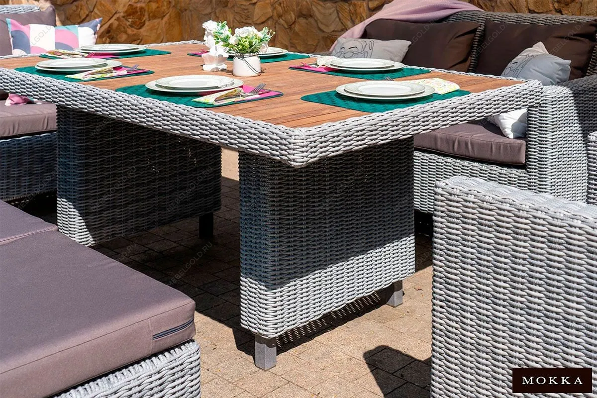 Комплект плетеной мебели MOKKA BELLA малый | изображение 22