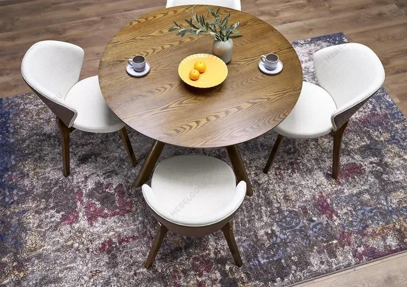 Стол обеденный Halmar RUPERT 120 (орех/орех) | изображение 1