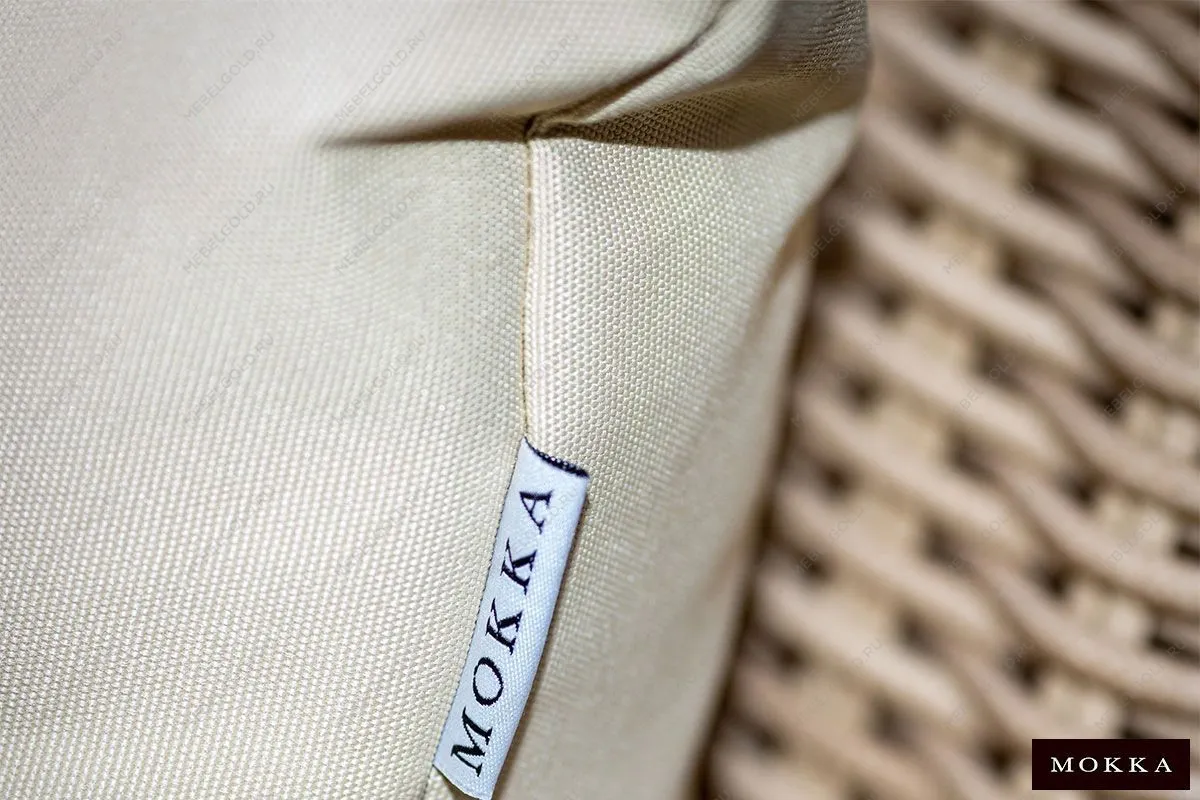 MOKKA BELLA диван 2-х местный, соломенный | изображение 4