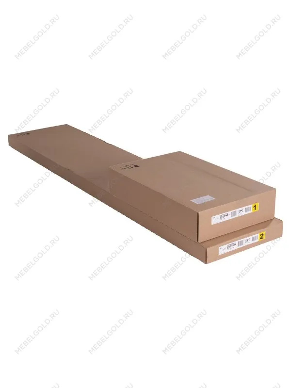 Тумба для ТВ Кастор, 6 ящиков, 194х40х54 см, серая | изображение 11