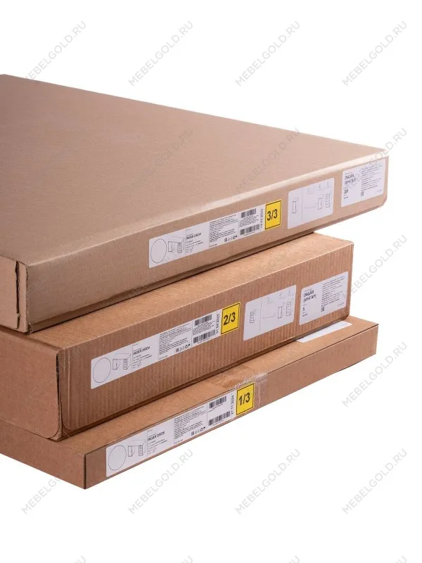 Стол письменный Ингар, с дверцей и 5 ящиками, 140x75x55, белый | изображение 18